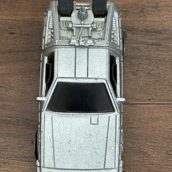 BACK TO THE FUTURE DeLorean Time Machine Car Metal Diecast Silver 4" - Picture 8 of 11